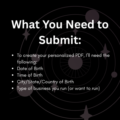 Birth Chart to Bank Astrology Strategy To Help Business Owners Make Money 